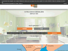 Tablet Screenshot of gessyimmobilier.com